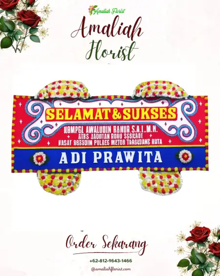 Papan Bunga Ucapan Selamat Tumatangtang